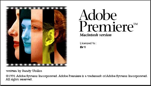 Adobe Premiere Pro First Version