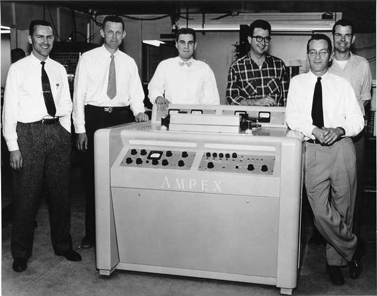   AMPEX - First Video Recorder 