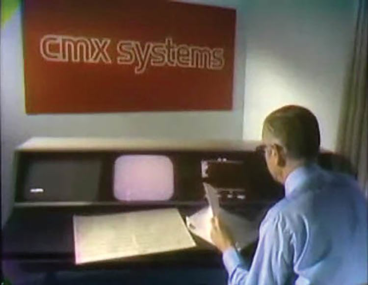  CMX 600  -   First Non-linear Computerized Machine 